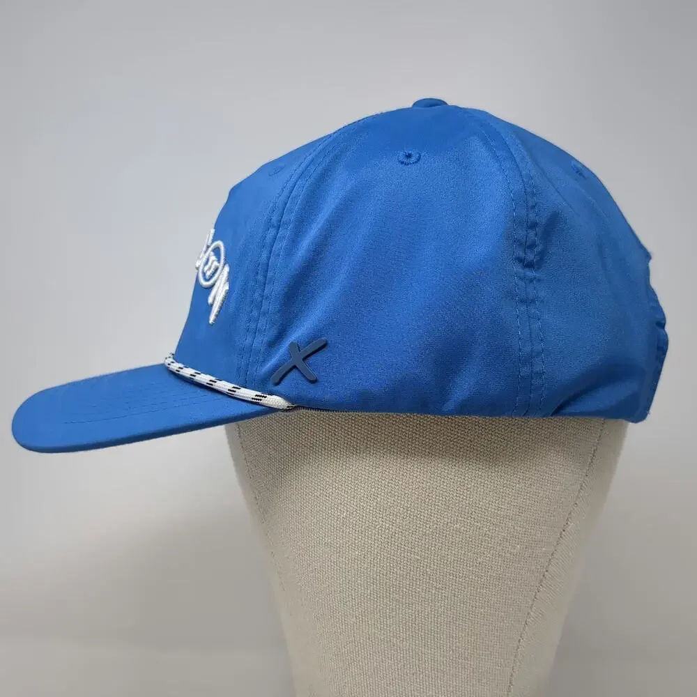 CapX 5 Panel Blue One Size Lacrosse MANCON 2025 Rope Snapback Hat Polyester